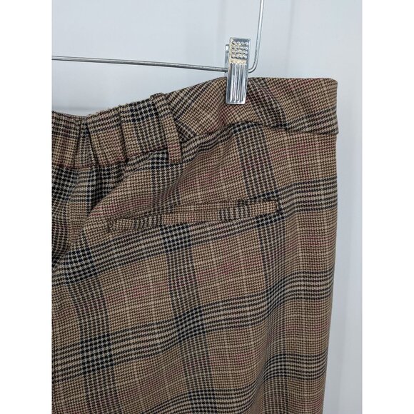 Old Navy Taylor Wide Leg Trousers Women Size XL High Rise Academia Preppy Office - Picture 9 of 11